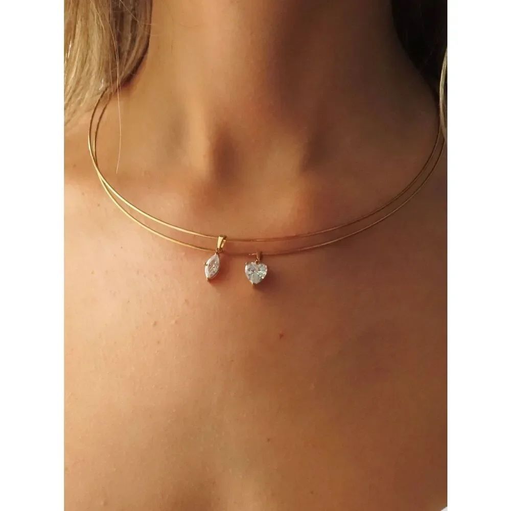 Crystal necklace #2637